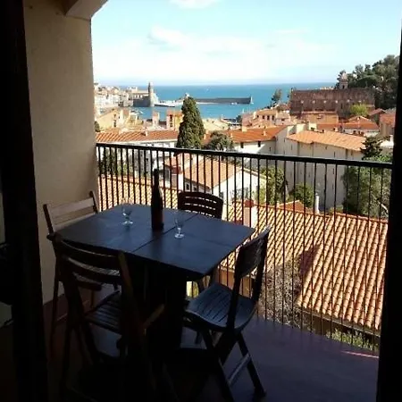 5vse-lam56 Avec Vue Sur La Baie Apartament Collioure